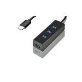 Mettzchrom Telefon Tablet Notebook Type-C USB Çevirici 4 Port USB 3.0 USB Dönüştürücü hub
