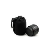 Mettzchrom Yongnuo 50MM Lens Için Neopren Yumuşak Kılıf Koruyucu Kılıf Lens Çantası