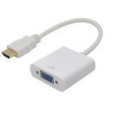 Metus Hdmi to Vga Kablo Çevirici Dönüştürücü Görüntü Altın Uçlu-FULL HD