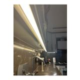 METZEK Mutfak Tezgah Ve Dolap Altı Led Aydınlatma 90 Cm 3200K Renk Eklenebilir Anahtarlı