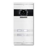 Metzler Vdm10 2.0 Görüntülü İnterkom Sistemi, Kapı Açıcı (Güç Kaynağı) Ve İsim Plakalı - 2 Kablolu Bağlantı - Hd Kameralı Kapı İnterkom Sistemi, 2 Aile Evi İçin, Beyaz V2a Paslanmaz Çelikten Yapılmış
