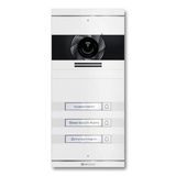 Metzler Vdm10 2.0 Görüntülü İnterkom Sistemi, Kapı Açıcı (Güç Kaynağı) Ve İsim Plakalı - 2 Kablolu Bağlantı - Hd Kameralı Kapı İnterkom Sistemi, 3 Aile Evi İçin, Beyaz V2a Paslanmaz Çelikten Yapılmış