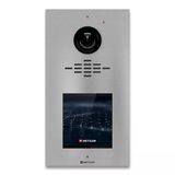 Metzler Vdm10 2.0 Gri Alüminyumdan Modüler Görüntülü Kapı İnterkom Sistemi, Lan Poe, 1-500 Parti İçin Hd Kameralı Kapı Zili, Tek Ve Çok Aileli Evler, Akıllı Telefon Uygulaması, Horizon