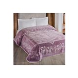 mevababy Taç Kristal 4 Kg Kalın Kabartmalı Battal Çift Kişilik Battaniye Süper Yumuşak 220x240