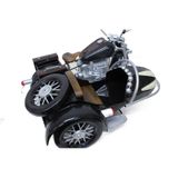 MEVAFA Dekoratif Metal Motosiklet Sepetli Knm-C1374