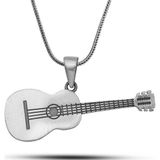 Mevafa ​Gümüş Gitar Kolye