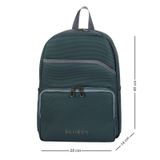 MEVAFA SUNİ DERİ ŞIK TASARIM LAPTOP BÖLMELİ SIRT ÇANTASI Fua-4050Koyuyeşil