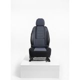 Mevas Fiat Fiorino Ile Uyumlu Tam Set Oto Koltuk Kılıfı Arka Koltuk 2+1 Favori Serisi Füme
