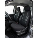 Mevas Fiat Fiorino Ile Uyumlu Tam Set Oto Koltuk Kılıfı Arka Koltuk 2+1 Favori Serisi Ss - TÜM YILLAR - Siyah