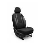 Mevas Ford Connect Ile Uyumlu Tam Set Oto Koltuk Kılıfı Arka Koltuk 2+1 Favori Serisi - Siyah