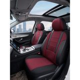 Mevas Veloce Bordo Serisi Fiat Fiorino Koltuk Kılıfı Tam Set Arka Koltuk Bütün - Tüm Yıllar - Bordo - Siyah
