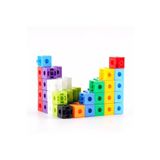 mevatoys Geçmeli Birim Küpler - Snap Cubes - Matematik Küpleri - Akıl Küpleri - 50 Parça