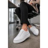 Mevese Emirp Cilt Bağcıklı Erkek Sneaker Günlük Ayakkabı - Beyaz