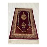 MEVLANA BAZAAR İpek Seccade Özel Seri Bordo