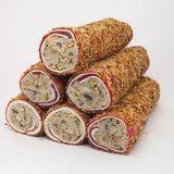 Mevlana Bazaar Kadayıf Narlı Bademli Sarma Lokum 1000 GR - 1 kg