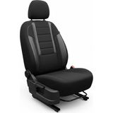 Mevlüt Öztürk Oto Kılıfları Fiat Doblo Ile Uyumlu Tam Set Oto Koltuk Kılıfı Arka Koltuk 2+1 Favori Serisi Ss - TÜM YILLAR - Siyah