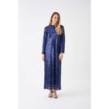 Mevra Payet Abiye Elbise Gece Mavisi - 00404 Mavi - 36 - 38