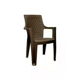 Mevsim 6 Adet Rattan Efektli Elegance Plastik Sandalye