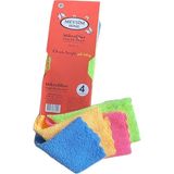 Mevsim Home 4,lü Mikrofiber Temizlik Bezi 2 PAKET 8 ADET - Renkli