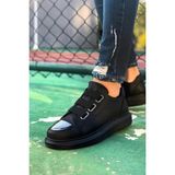 Mex Premium Comfort Lastikli Erkek Spor Ayakkabı Siyah