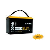 Mexxsun 12.8 Volt-100ah Lifepo4 Lityum Akü