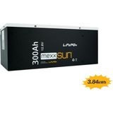 Mexxsun 12.8 VOLT-300AH Lifepo4 Lityum Akü Dayanıklı Tasarım ve Profesyonel Kullanım İçin Uygun