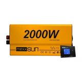 Mexxsun 12V 2000W Ats Ups Şarjlı Tam Sinüs Inverter (Ekranlı) – MEX2000TC