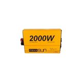 Mexxsun 12V Volt 2000W Tam Sinus Inverter 220V Çevirici Uzun Kablo Ile - Turuncu