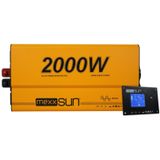 Mexxsun 12v Volt - 2000w Watt Ats Ups Şarjlı Tam Sinüs İnverter Ekranlı