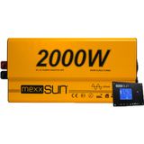 Mexxsun 12V Volt - 2000w Watt Tam Sinüs Şarjlı UPS Inverter - 220v Çevirici