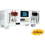 Mexxsun 25.6 VOLT-100AH 2.56KWH Lifepo4 Kaset/rack Tipi Lityum Akü