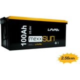 Mexxsun 25.6 VOLT-100AH Lifepo4 Lityum Akü Dayanıklı Tasarım ve Uzun Süreli Kullanım İçin