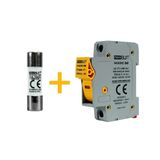 Mexxsun Dc Sigorta + Sigorta Yuvası (32A 1000V) - 12 Adet