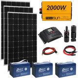 Mexxsun Kamusolar Büyük Buzdolabı Solar Bağ Evi Paketi Tv+ Aydınlatma + Telefon Laptop