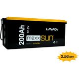 Mexxsun Lityum Akü 12,8V 200AH (Lifepo4) 2560WH - Çok Renkli