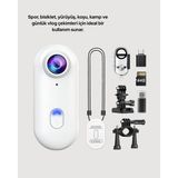 Mey ® 4K Wifi Spor Kamerası Su Geçirmez Mini Aksiyon Kamera Najmaddin - Renkli