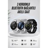 Mey ® Akıllı Saat Amoled Ekran Bluetooth Bağlantılı Sesli Görüşme Nabız Ölçer Najmaddin - Renkli