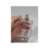 Mey İthalat 1 Adet 100 ml Cam Sprey Kolonya ve Parfüm Şişesi, Şeffaf Gold Model Kapaklı Cıo 8697431712136 - Renkli