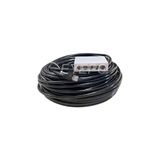 Mey İthalat 1 Giriş 4 Çıkış Internet Dağıtıcı Switch + 2 Metre Cat6 Modem-Pc-Televizyon Kablosu Seti - Çok Renkli