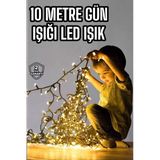 Mey Ithalat® 10 Metre LED Işık Saçaklı Dekoratif Şerit LED