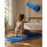 Mey İthalat® 10 Mm Fitness Ve Pilates Matı Kaydırmaz Taban Konforlu Spor Minderi Hafif Taşınabilir