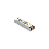 Mey İthalat 10A Slim LED Trafosu Fansız (120W), Krom - Çok Renkli