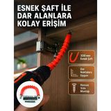 Mey İthalat® 12 Parça Esnek Bits Uç Seti 300 Mm Esnek Şaftlı Tornavida Uç Seti