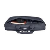 Mey İthalat 14 Inç Geri Dönüşümlü 600D Polyester 8l Gri Laptop Evrak Çantası, Dolgulu Bölme, Su Geçirmez, Çıkarılabilir Omuz Askısı - 10 x 10 cm - Çok Renkli