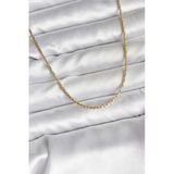 Mey İthalat® 14K Gold Renk Kaplama İnce Zincir Model Cm Kadın Kolye