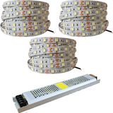 Mey İthalat 15 Metre Şerit LED Günışığı Renk + 12V 16.5 Amper 200 Watt LED Trafo - 3 Dirençli Double Pcb - Oturma Odası, Yatak Odası ve Mutfak Için Gizli Aydınlatma