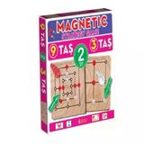 Mey İthalat® 1531549 Manyetik Strateji Oyunları 9 Taş+3 Taş