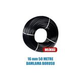 Mey İthalat 16 mm Damlama Borusu 50 Metre Deliksiz Damla Sulama Hortumu Sulama Sistemi - Standart