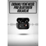 Mey İthalat® 2.Nesil Pro Ekranlı Sesli Görüşme Yapabilen Kablosuz Bluetooth Kulaklık