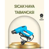 Mey İthalat® 2000W Profesyonel 2 Kademeli Isı Tabancası Sıcak Hava Üfleme